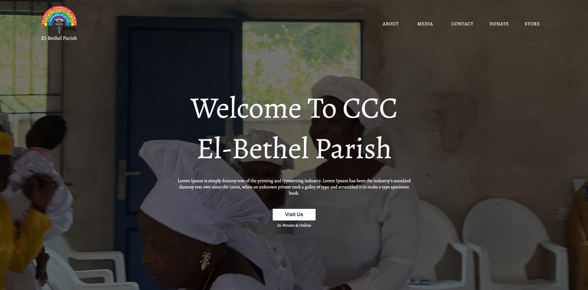 CCC El-Bethel Parish church website home page